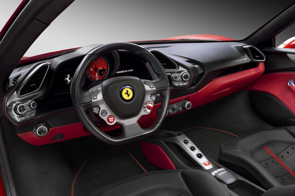 2016 Ferrari 488 GTB Interior