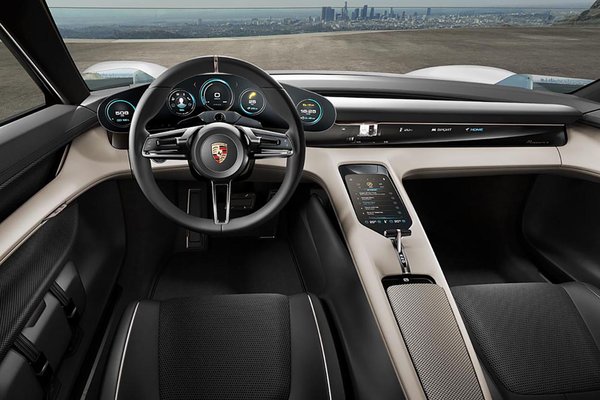 2015 Porsche Mission E Interior