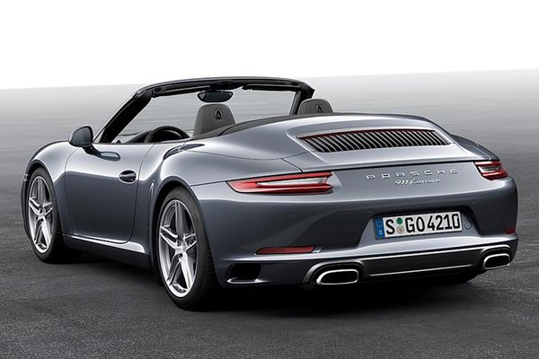 2017 Porsche Carrera convertible