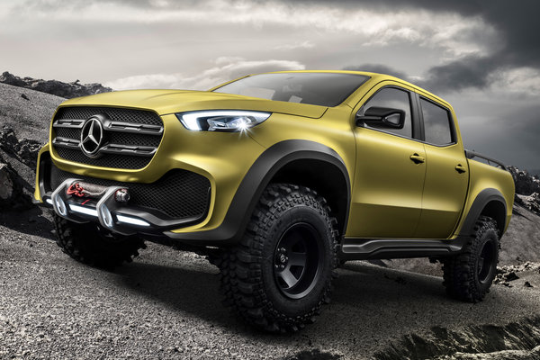 2016 Mercedes-Benz X-Class powerful adventurer