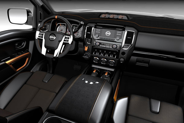 2016 Nissan Titan Warrior Interior