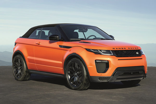 2017 Land Rover Range Rover Evoque convertible