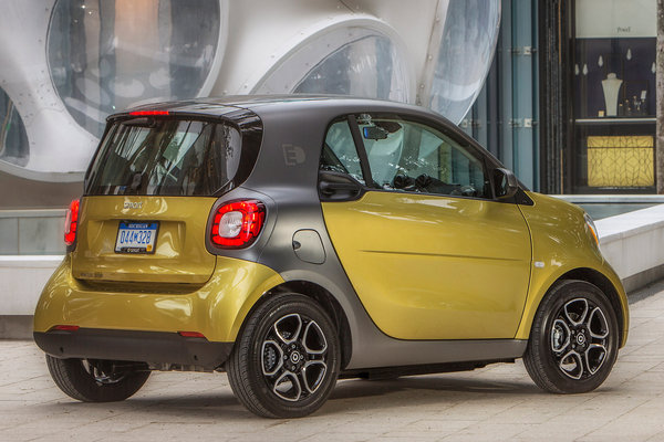 2017 Smart fortwo electric drive coupe