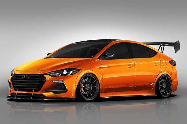 2017 Hyundai Elantra Sport by Blood Type Racing