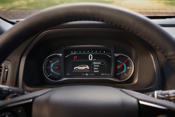 2019 Honda Passport Instrumentation