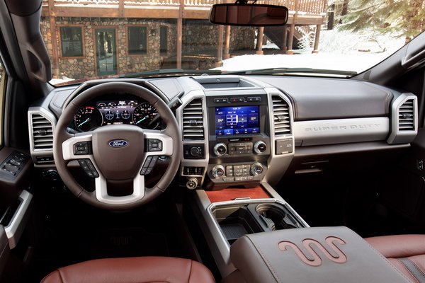 2020 Ford Super Duty F-250 King Ranch Interior