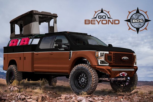 2019 Ford F-350 Super Duty Crew Cab XLT by BDS Suspension