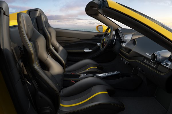 2020 Ferrari F8 Spider Interior