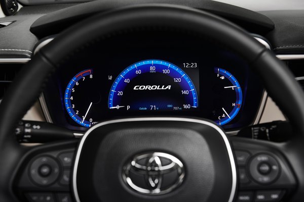 2020 Toyota Corolla sedan Instrumentation