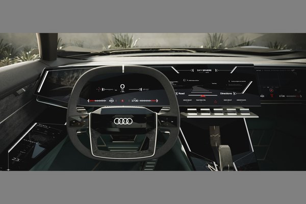 2021 Audi Skysphere Instrumentation