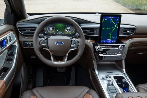 2021 Ford Explorer King Ranch Interior