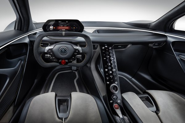 2019 Lotus Evija prototype Interior