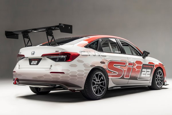 2021 Honda Civic Si Race Car by Team Honda Research West