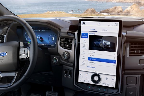 2022 Ford F-150 Lightning Instrumentation