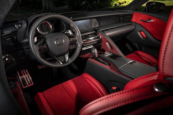 2022 Lexus LC 500h Interior