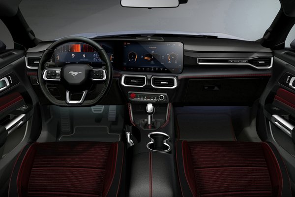 2024 Ford Mustang convertible Interior