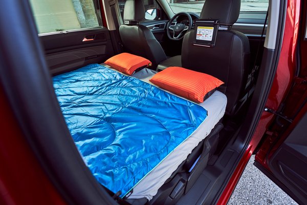 2022 Volkswagen Atlas Basecamp Camping Interior