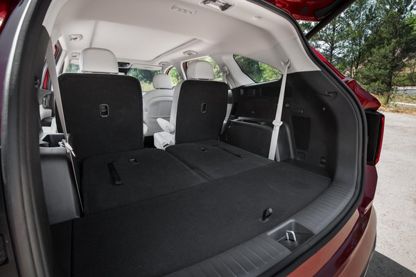 2024 Kia Sorento Hybrid cargo area - third row folded